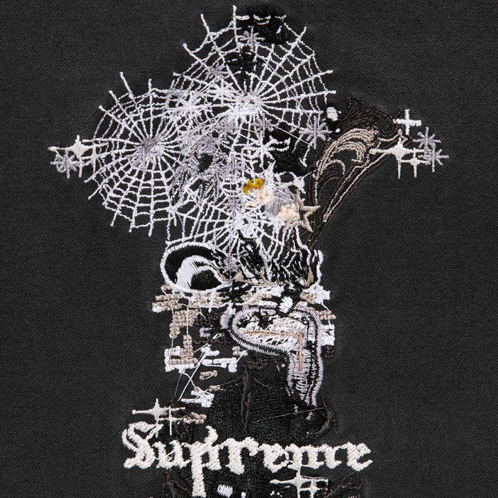 USA製 SUPREME シャツジャケット 刺繍 ドローコード ブラック ワーク AOI Cross M52 Jacket - Shop - Supreme