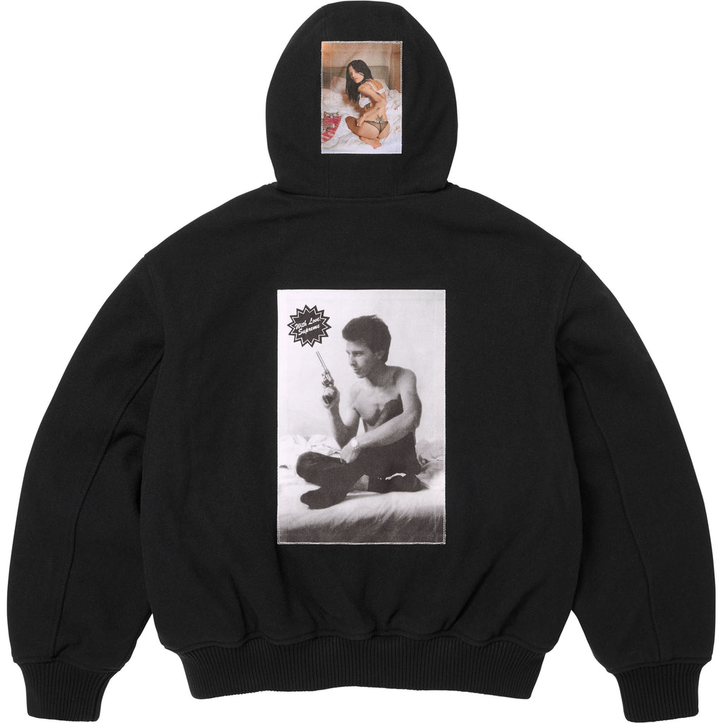 Supreme/Larry Clark Hooded Varsity Jacket - Shop - Supreme