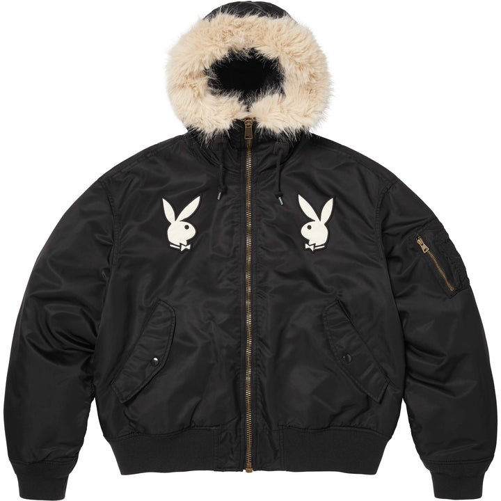 Supreme®/Playboy® Hooded MA-1 - Shop - Supreme Supreme®/Playboy® Hooded MA-1 - Shop - Supreme