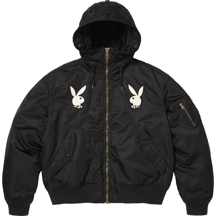 Supreme®/Playboy® Hooded MA-1 - Shop - Supreme Supreme®/Playboy® Hooded MA-1 - Shop - Supreme