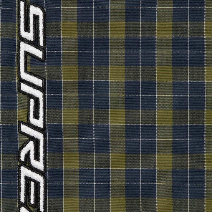 Plaid Track Jacket