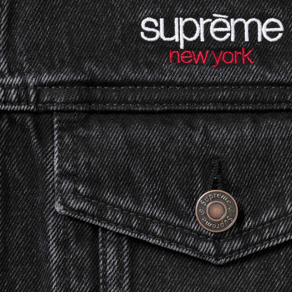 Denim Trucker Jacket - Image 3