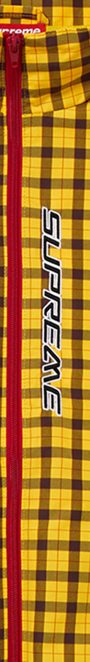 Supreme 25FW Plaid Track Jacket