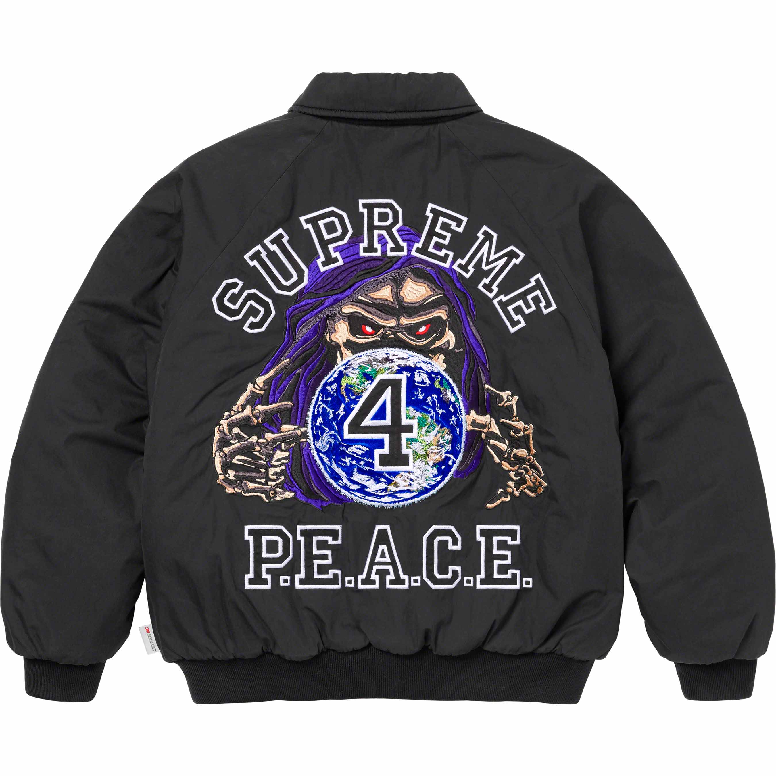 Peace Embroidered Work Jacket - Shop - Supreme