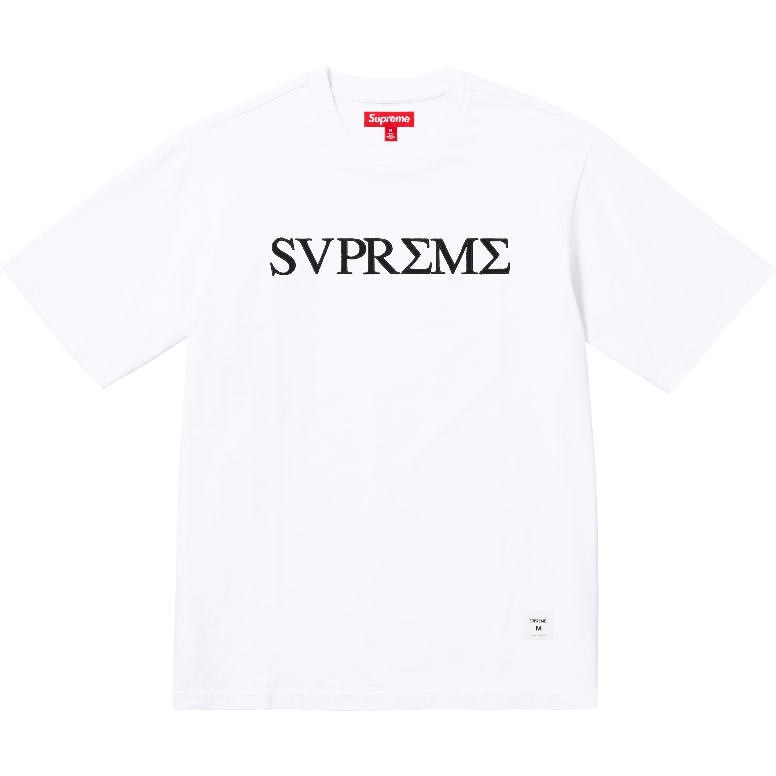 S. Supreme Greek S/S Top White Tシャツ Greek S/S Top - Shop - Supreme