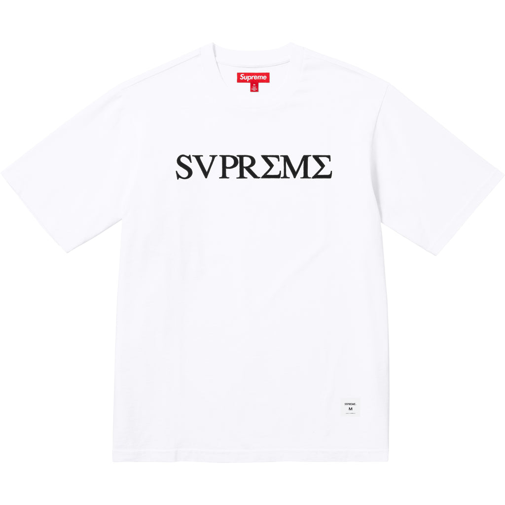 S. Supreme Greek S/S Top White Tシャツ Greek S/S Top - Shop - Supreme