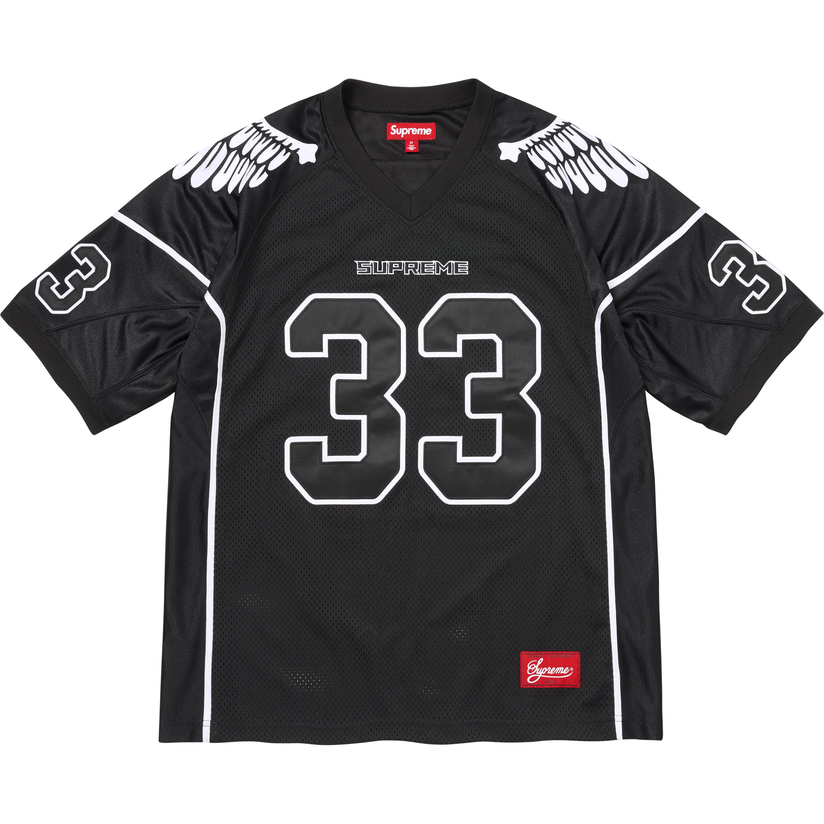Supreme Football Jersey Black Lサイズ Wings Football Jersey - Shop - Supreme