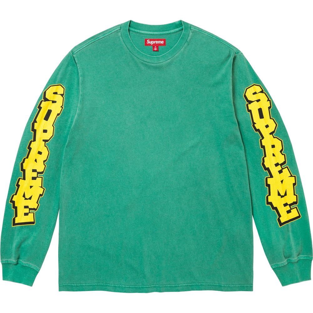 Cracked Sleeve L/S Top