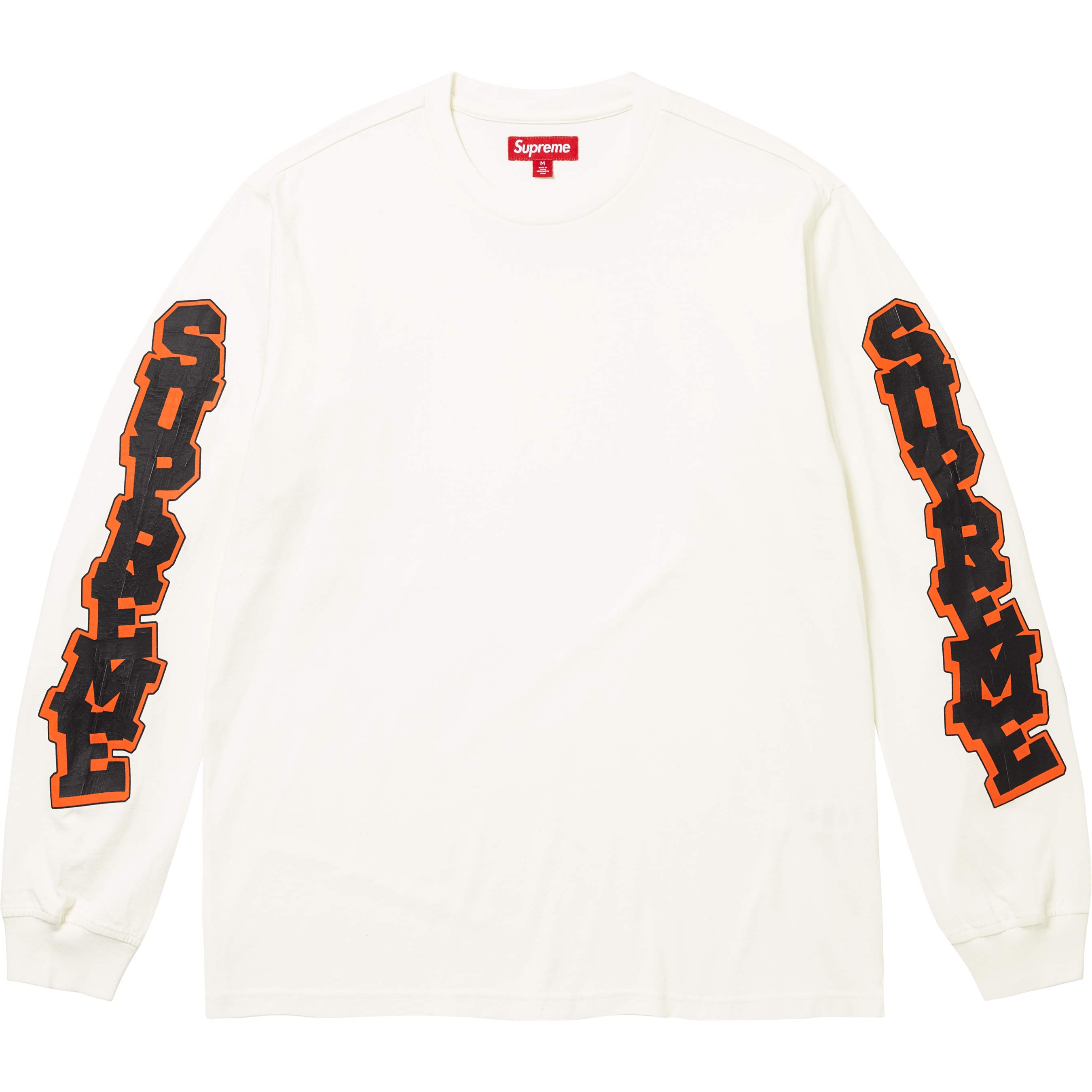 Cracked Sleeve L/S Top - Shop - Supreme
