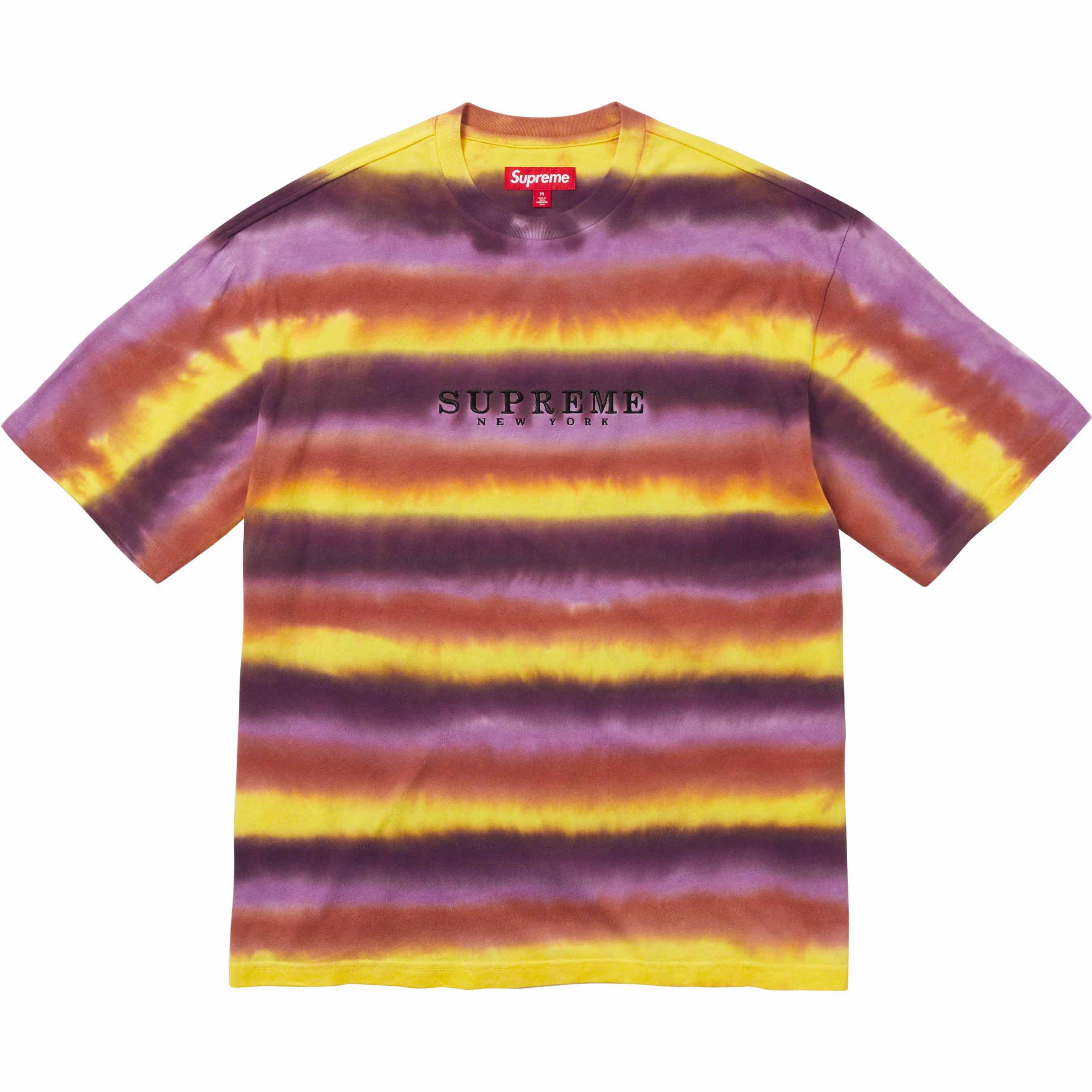 Dyed Stripe S/S Top