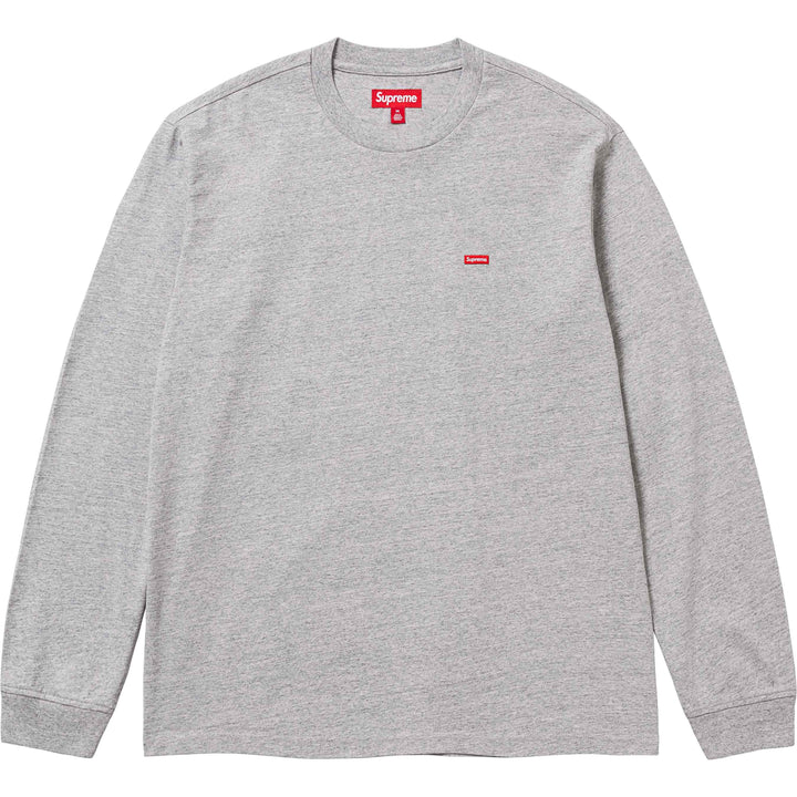 Size S - Supreme Small Box Logo Long Sleeve Shirt (SS22)(Lavender)