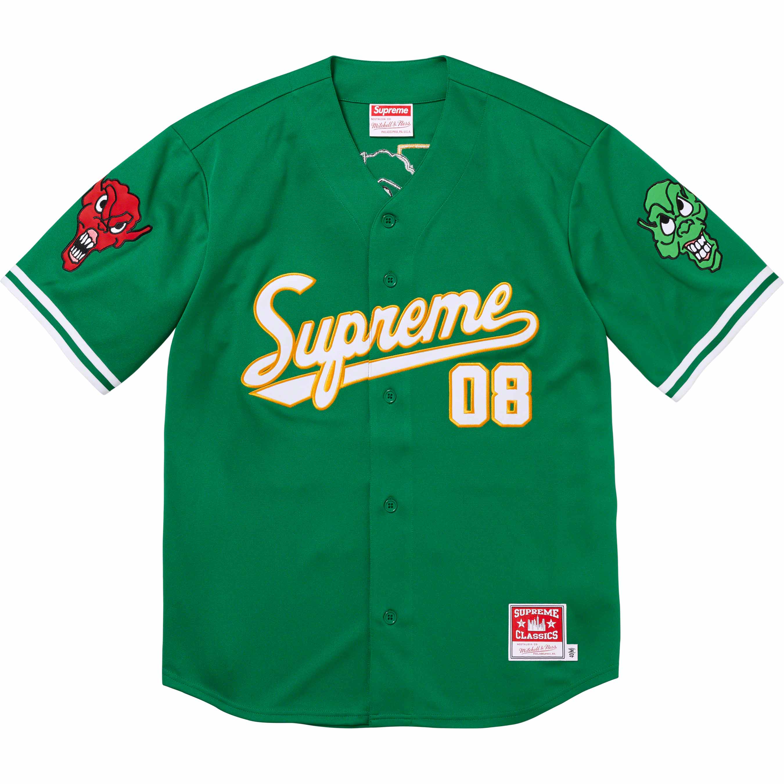 Supreme®/Mitchell & Ness® Downtown Hell Baseball Jersey