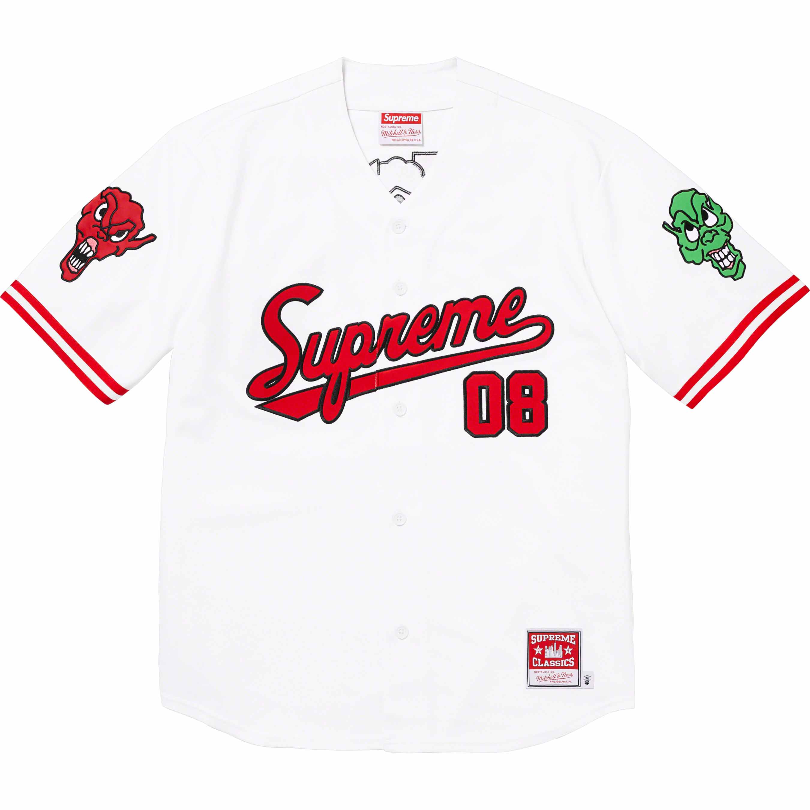 Supreme®/Mitchell & Ness® Downtown Hell Baseball Jersey