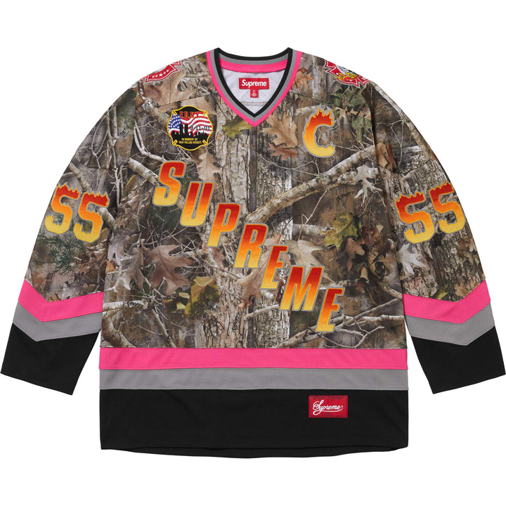 Supreme/FDNY Hockey Jersey - Shop - Supreme