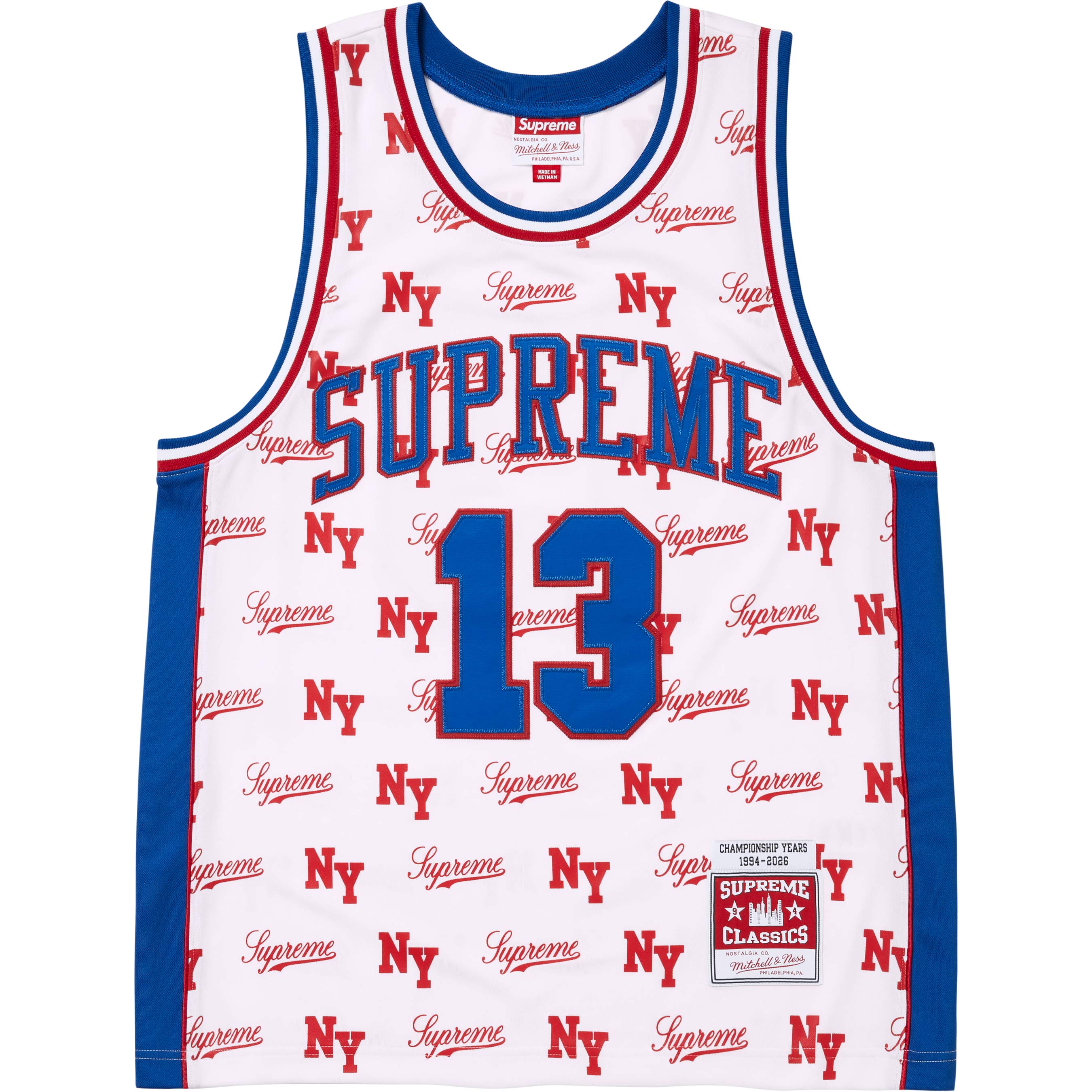 Supreme Curve Basketball Jersey ゲームシャツ　s Spring/Summer 2017 Preview – Supreme