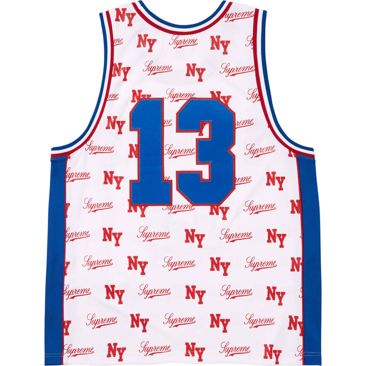 Supreme®/Mitchell & Ness® Monogram Basketball Jersey - Shop - Supreme Supreme®/Mitchell & Ness® Monogram Basketball Jersey - Shop - Supreme