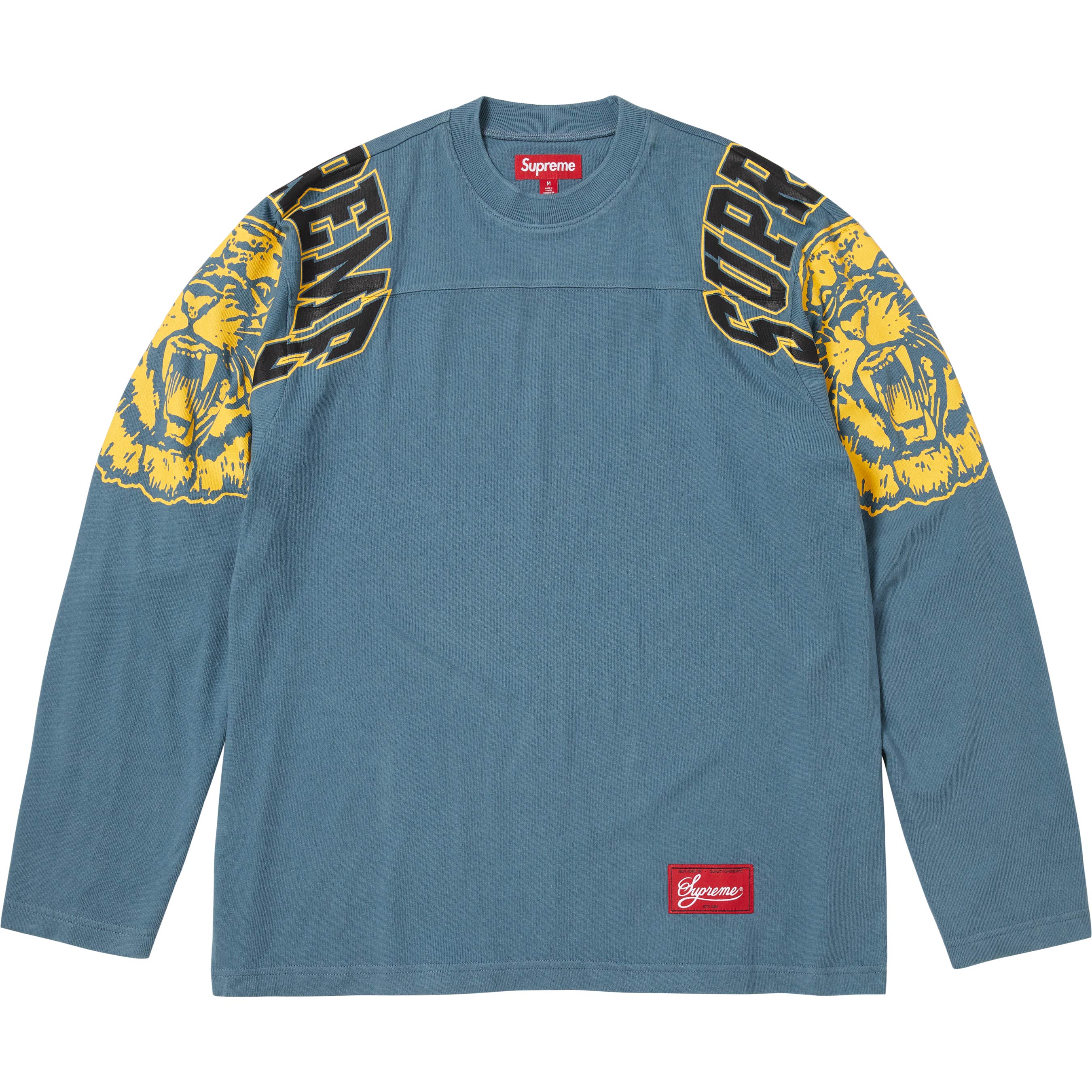 シャツ Supreme Affiliated Football L/S Top XL Supreme Affiliated L/S Football Top Dusty Blue Men's - SS25 - US