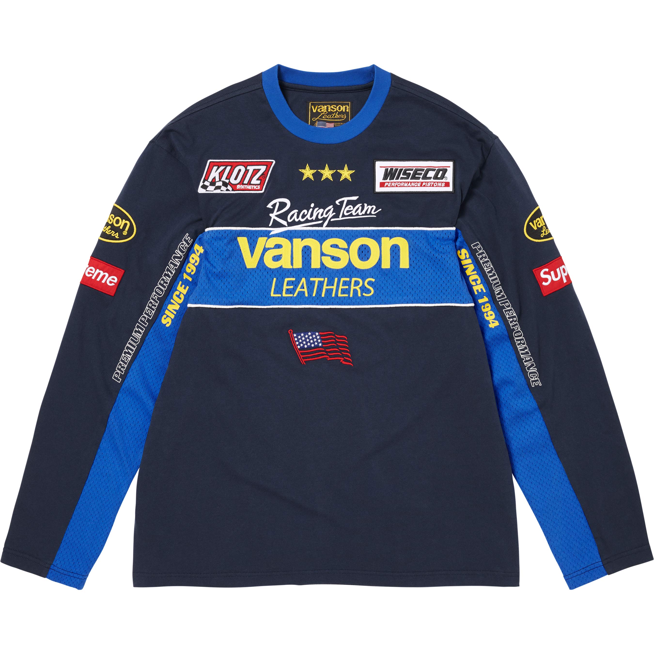 Supreme®/Vanson Leathers® L/S Top - Shop - Supreme
