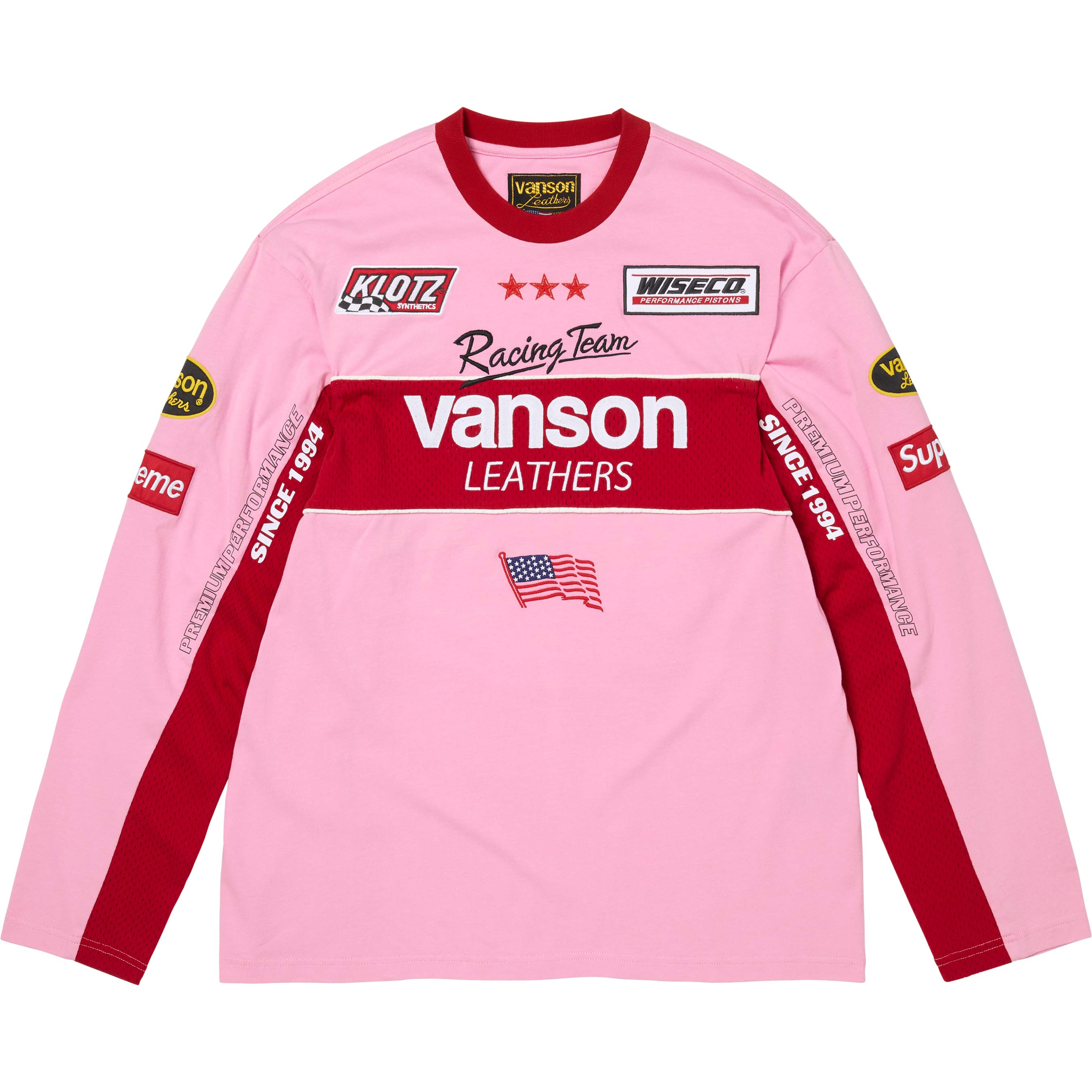 Supreme®/Vanson Leathers® L/S Top - Shop - Supreme