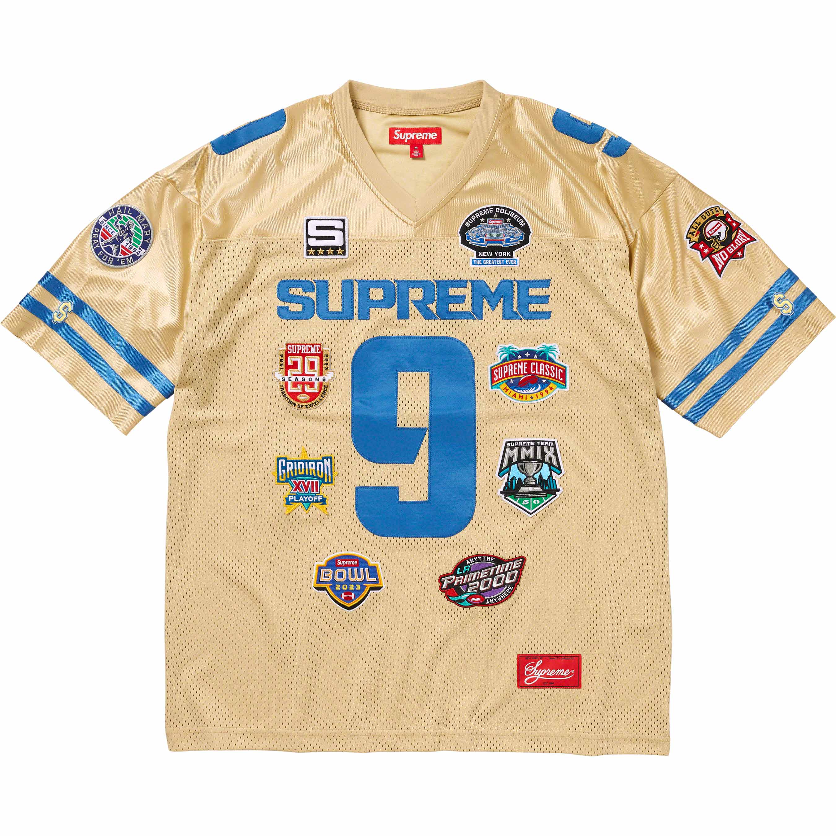KING GNU FOOTBALL TEE ベージュ M Sellout Times US 2023-08-31 Week 2 - Supreme