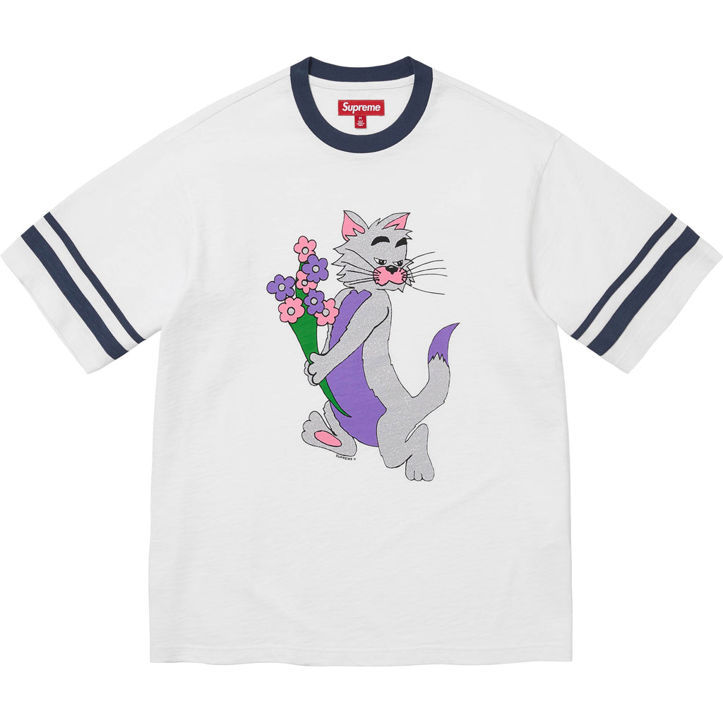 Glitter Cat S/S Top