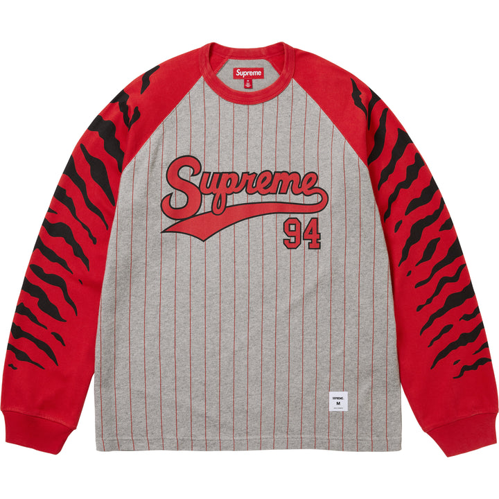 Tiger Raglan L/S Top - Shop - Supreme