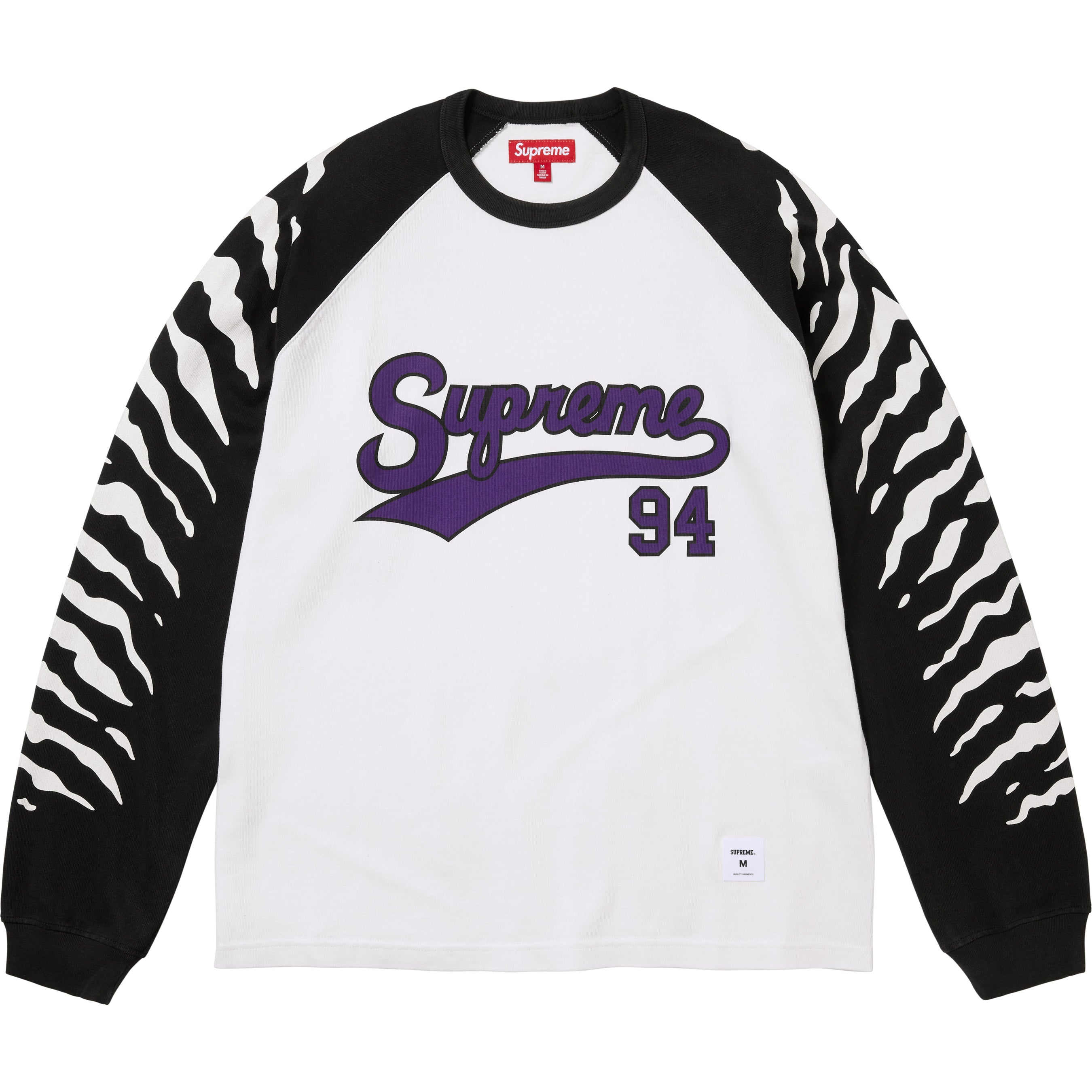 Tiger Raglan L/S Top - Shop - Supreme