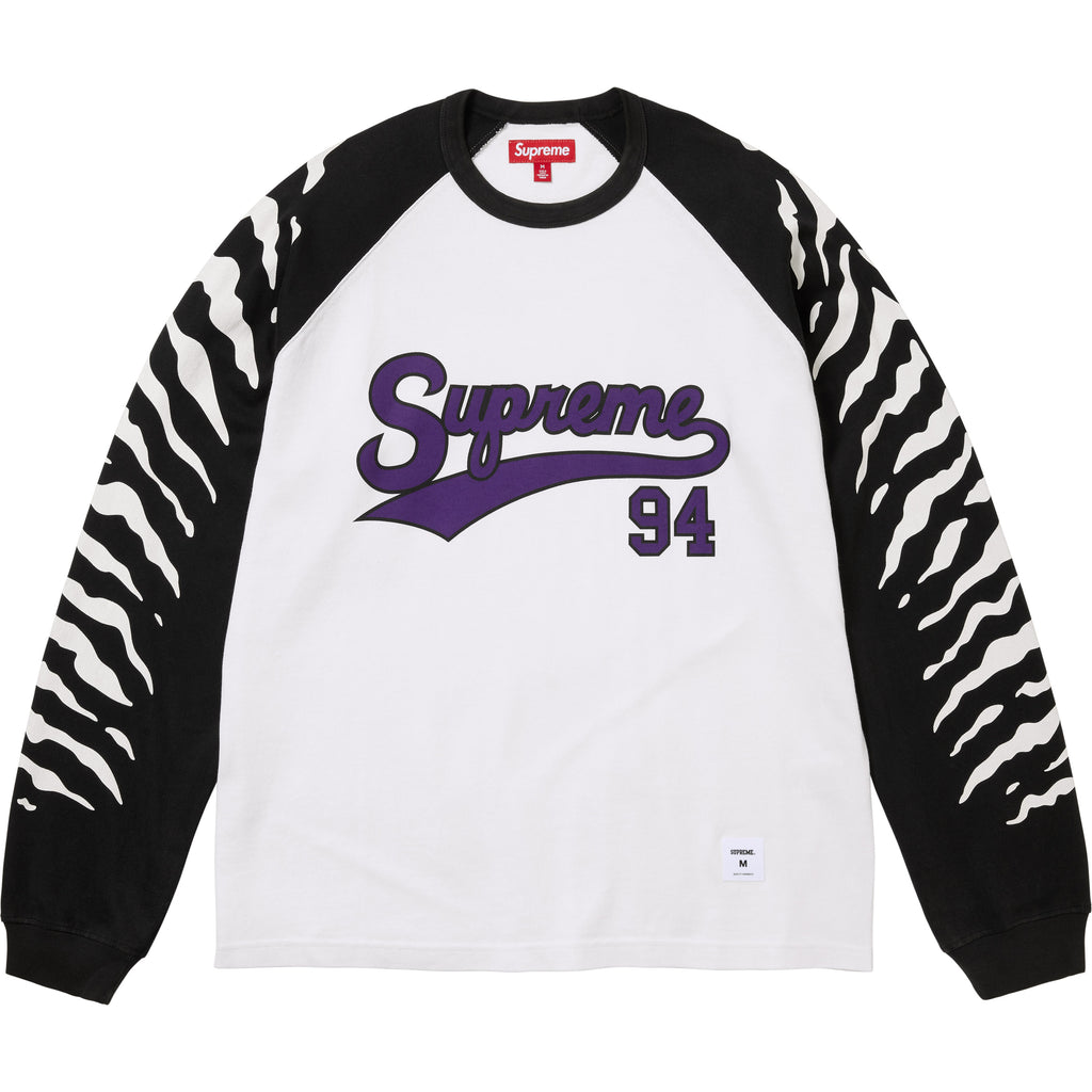 Tiger Raglan L/S Top - Shop - Supreme