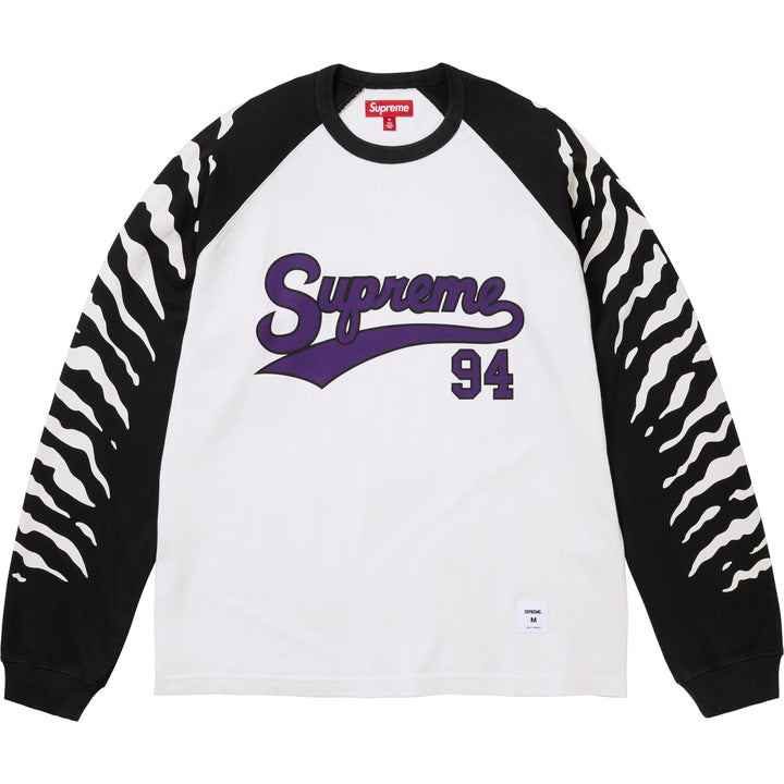 Tiger Raglan L/S Top - Shop - Supreme