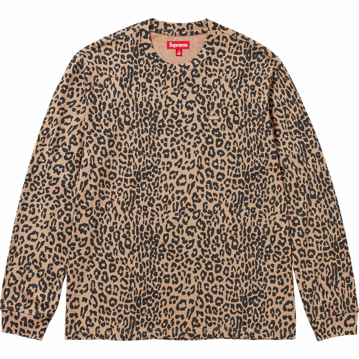 Supreme Small Box L S Tee Leopard