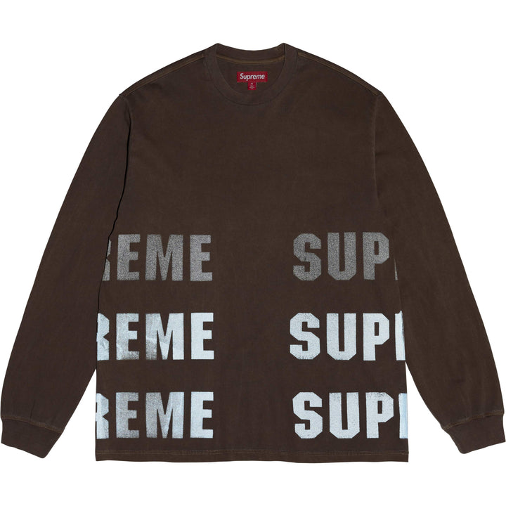 Reflective L/S Top - Shop - Supreme