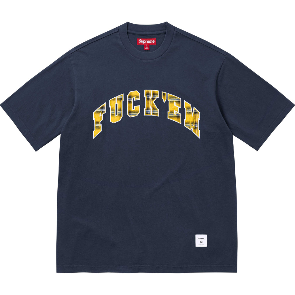 Fuck Em Plaid S/S Top