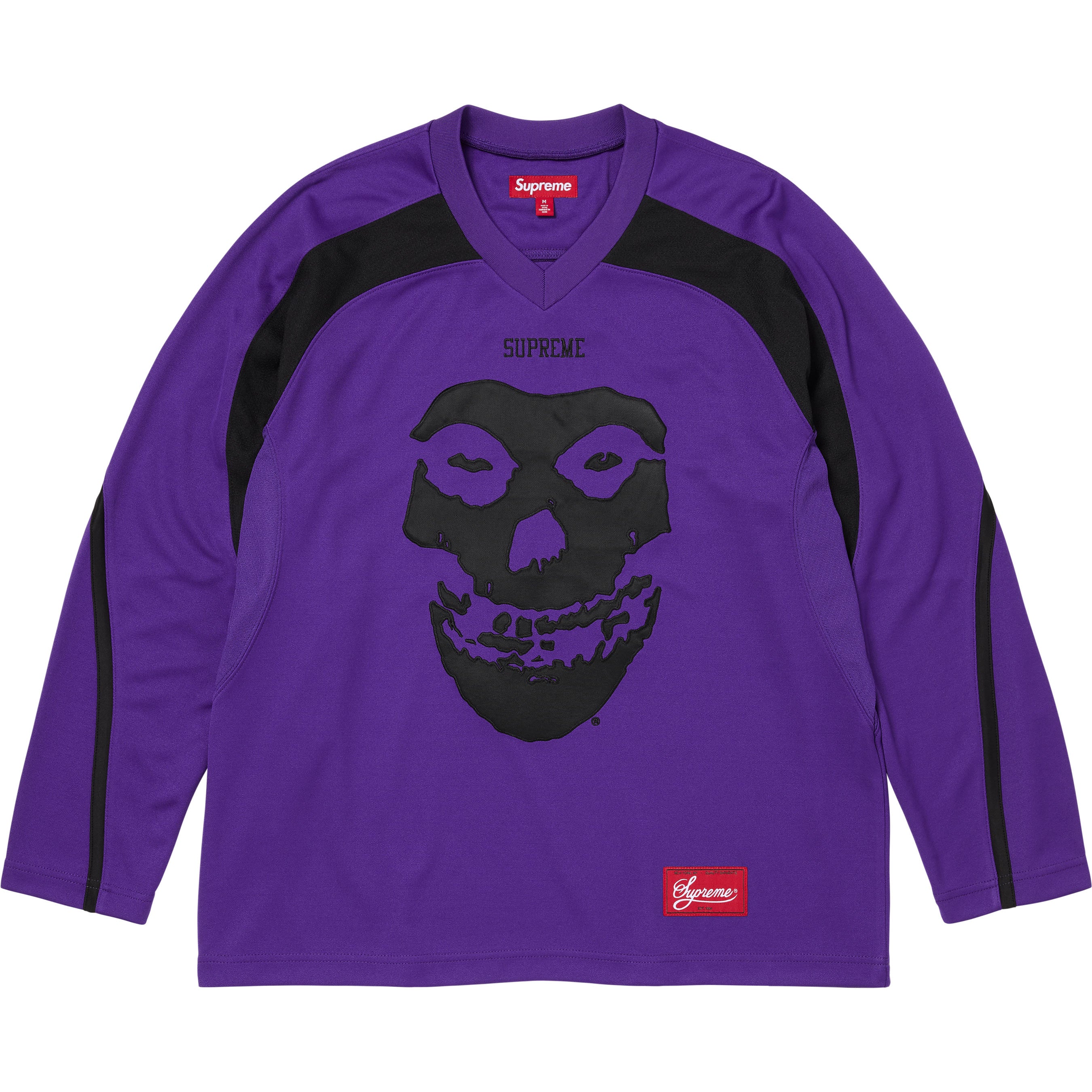 早い者勝ち　Supreme/The Misfits® Hockey Jersey Supreme x The Misfits Hockey Jersey (Black) Size Large FAST