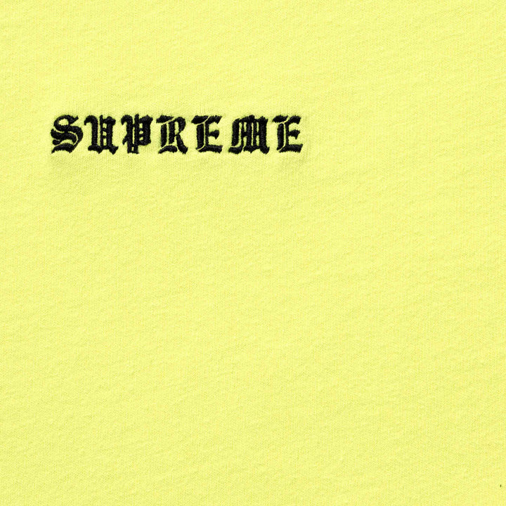 Supreme Washed S/S Top Yellow イエロー 黄色 M Washed S/S Top - Shop - Supreme
