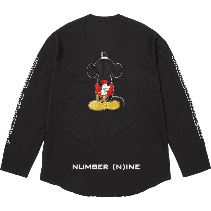 Supreme®/Number (N)ine®/Mickey Mouse Raglan L/S Top