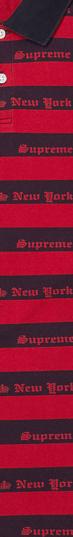 Old English Stripe L/S Polo