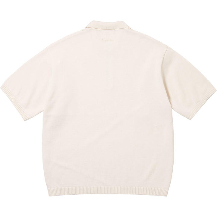 Beaded Zip S/S Polo Sweater - Shop - Supreme