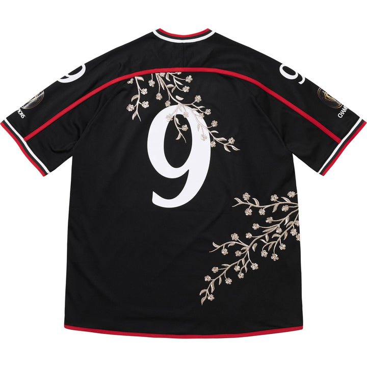 ウェア Supreme Crest Soccer Jersey Black L Supreme Crest Soccer Jersey (FW24) - $98