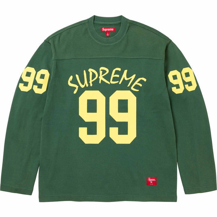 上品】 Supreme 99 L/S Football Top Stone Mサイズ - アメリカン 