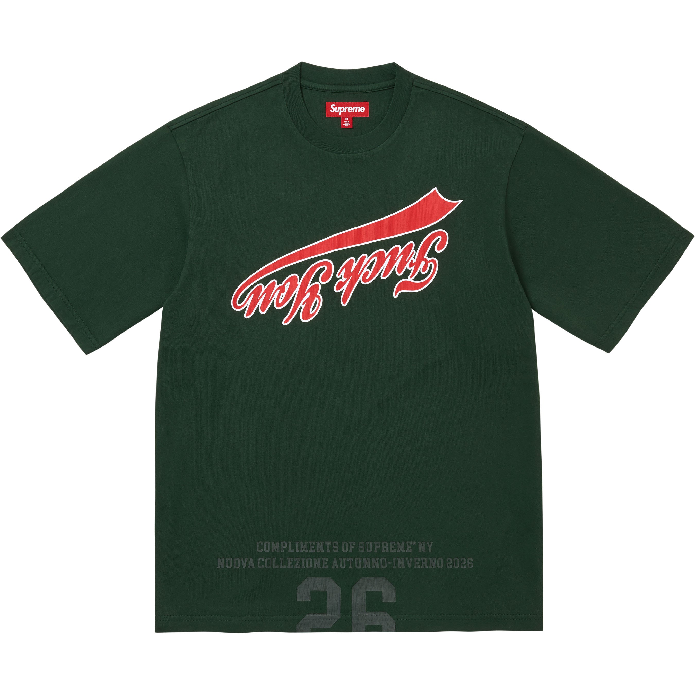 supreme 22ss Upside Down Sサイズ　クリーニング済 Cracked Flipped S/S Top - Shop - Supreme
