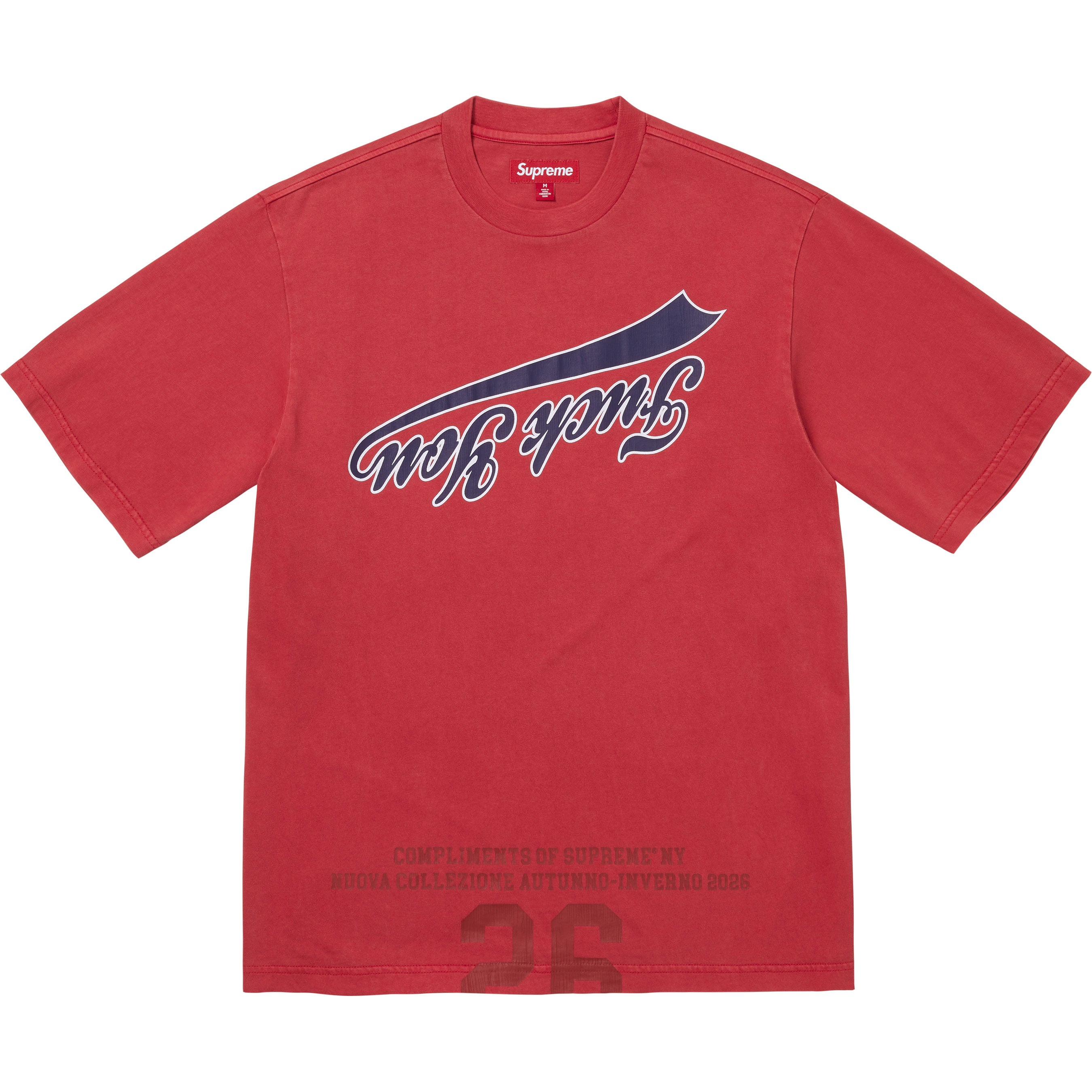 Cracked Flipped S/S Top - Shop - Supreme