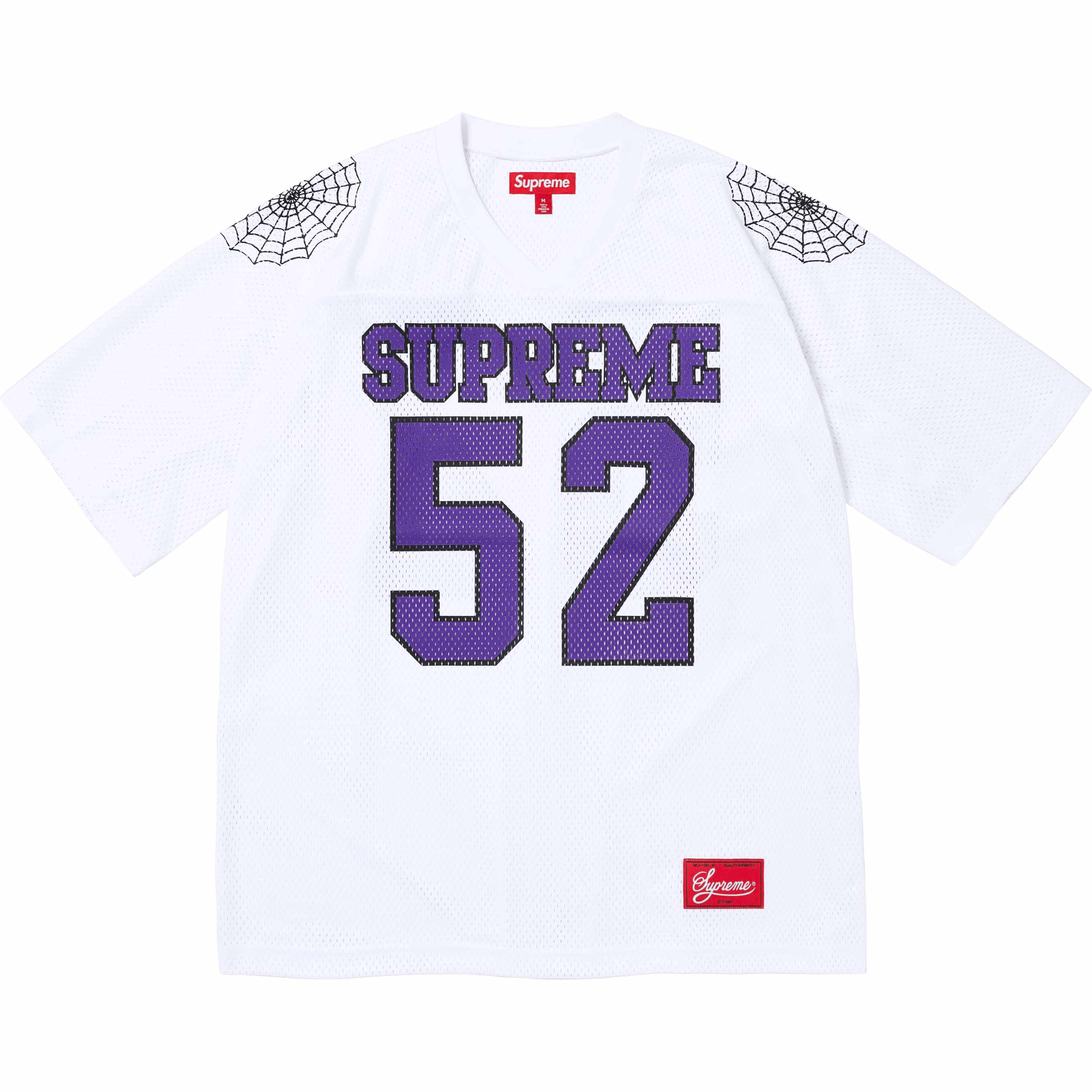 Supreme Spiderweb Football Jersey 