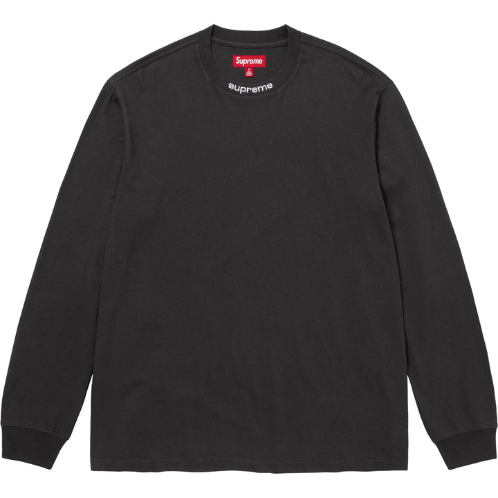 Embroidered Collar L/S Top - Shop - Supreme