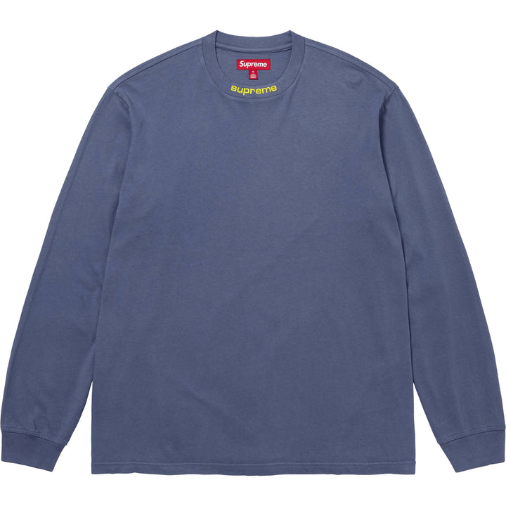 Embroidered Collar L/S Top - Shop - Supreme