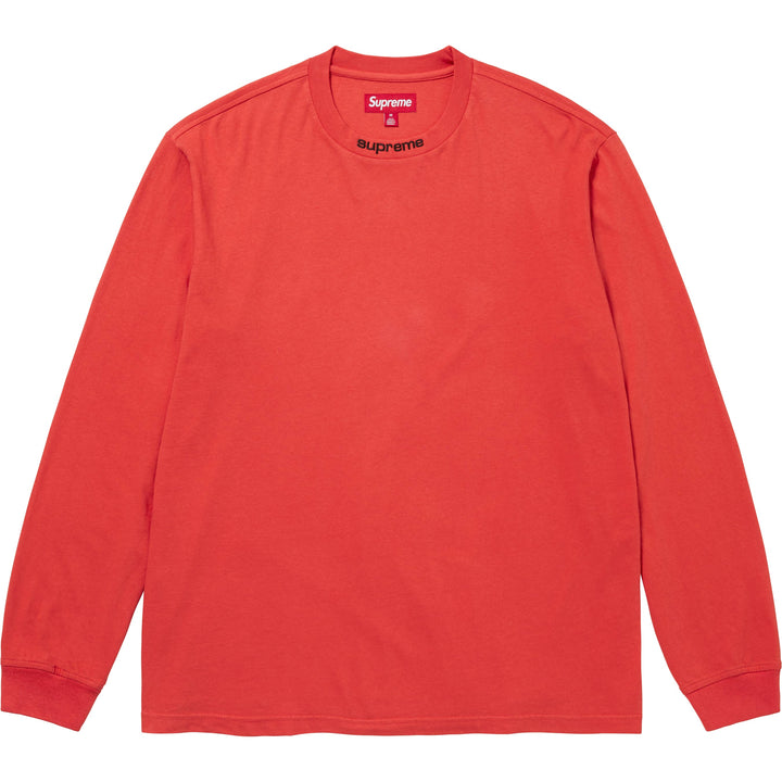 Embroidered Collar L/S Top - Shop - Supreme