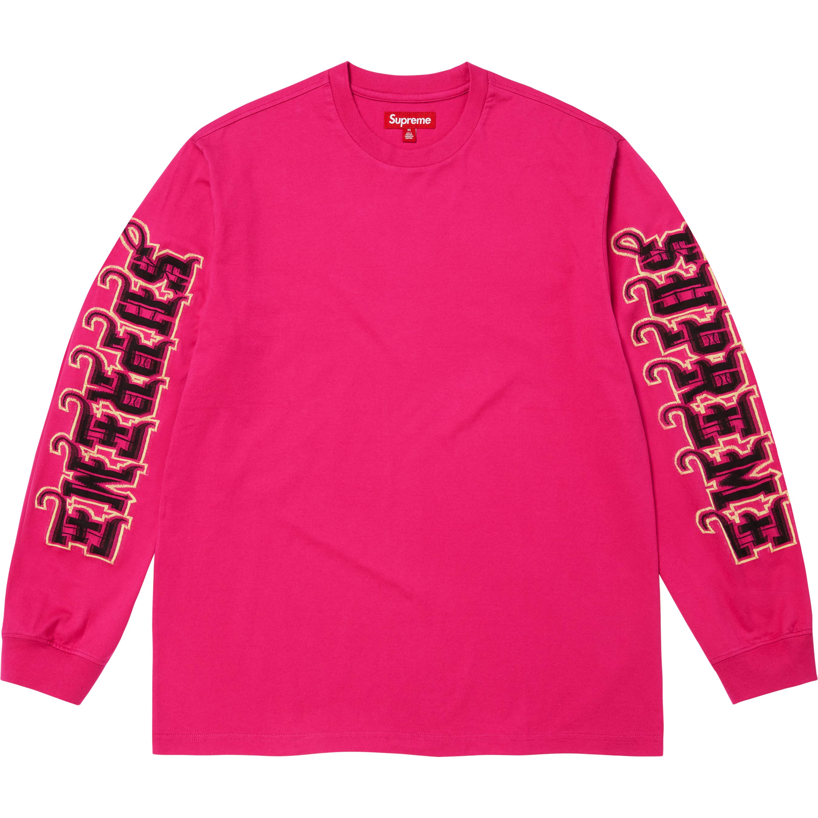 Intarsia Sleeve L/S Top - Shop - Supreme