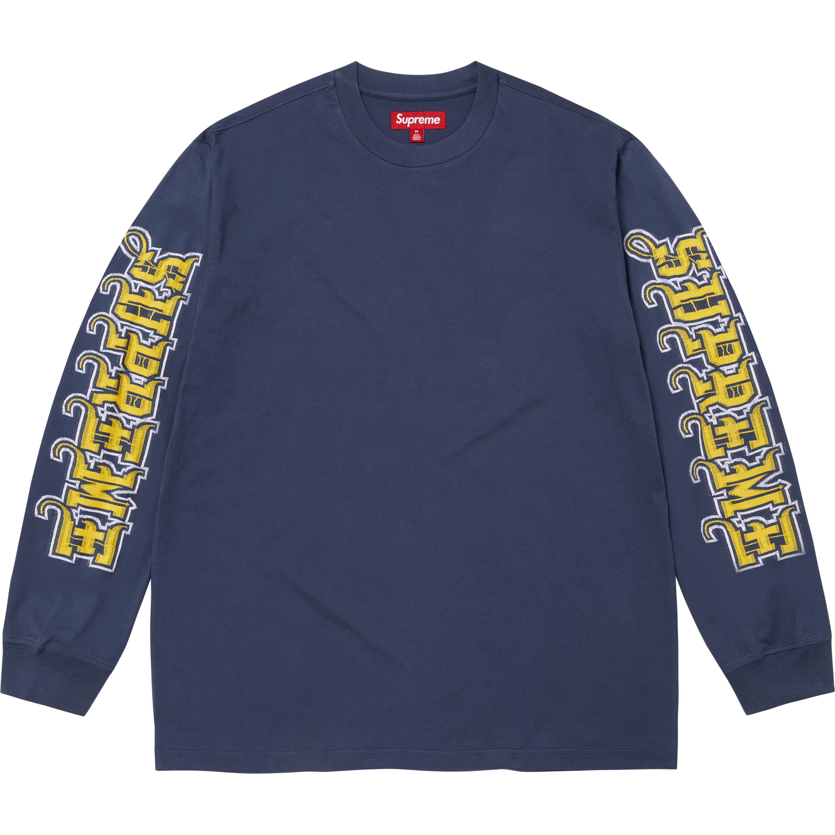 Intarsia Sleeve L/S Top - Shop - Supreme