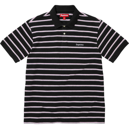 Washed Stripe Polo