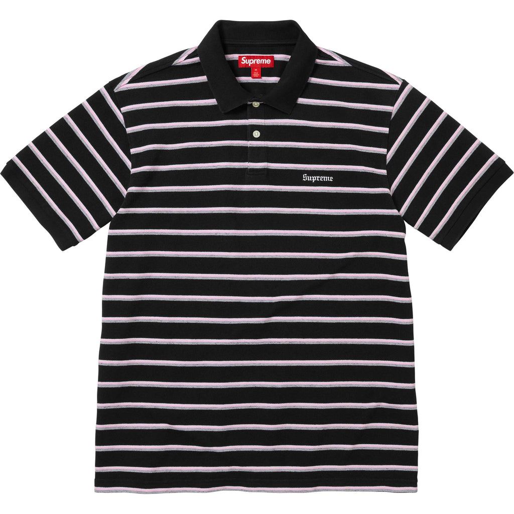 Washed Stripe Polo