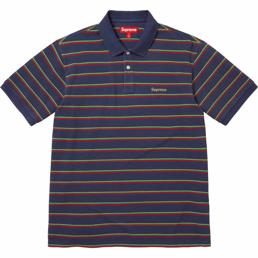 Washed Stripe Polo